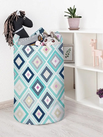 Корзина JoyArty Плитка с точками toba_12019_L