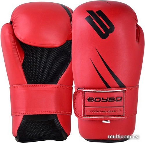 Перчатки для единоборств BoyBo GTF/ITF (M, красный)