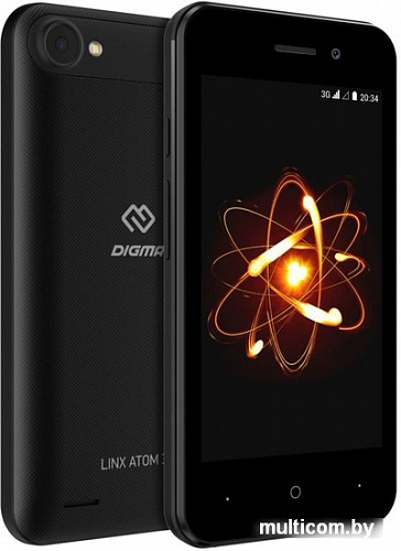 Смартфон Digma Linx Atom 3G (черный)