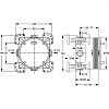 Смеситель Ideal Standard Cerafine A7388AA + A1000NU