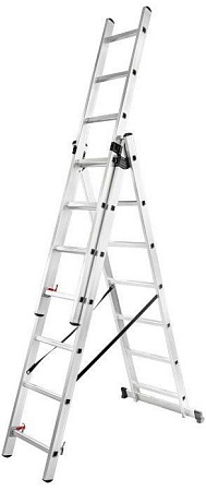 Лестница-трансформер ForceKraft FK-BL-E310 (3x10 ступеней)