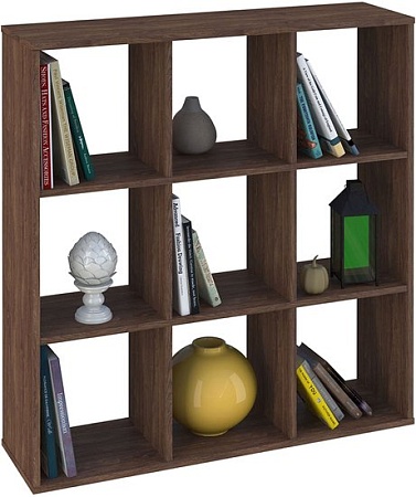 Стеллаж Polini Kids Home Smart Кубический 9 секции 0001694.76 (винтаж)