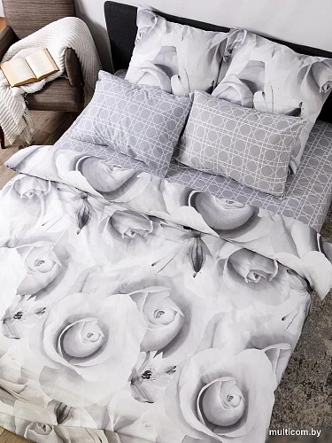 Luisa de Rizzo Розы сем 70959-1+70960-1 (наволочки 70x70)