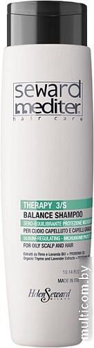 Шампунь Helen Seward Шампунь для волос Mediter Therapy Balance Shampoo Себонормализующий (300 мл)