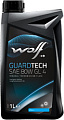 Трансмиссионное масло Wolf GuardTech SAE 80W GL 4 1л