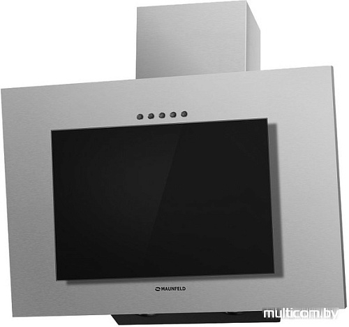 Кухонная вытяжка MAUNFELD Tower Gs 90 (нержавеющая сталь\черное стекло)