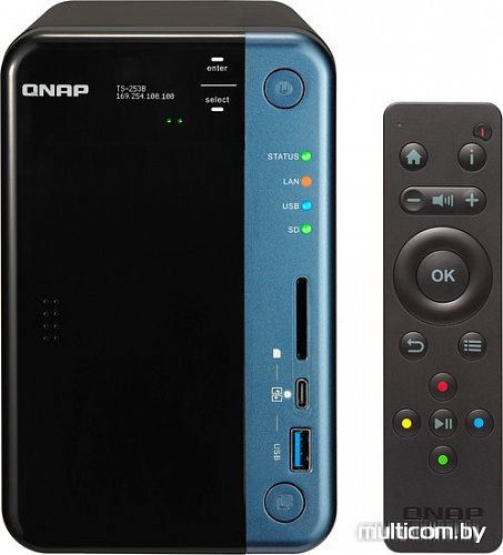 Сетевой накопитель QNAP TS-253B-4G