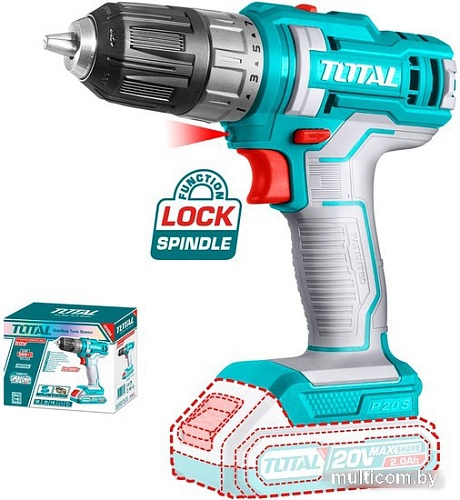 Дрель-шуруповерт Total TDLI200515 (без АКБ)