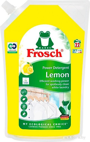Гель для стирки Frosch Лимон 1.5 л