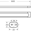 Держатель для полотенца Art&amp;Max Platino AM-E-3924-MB