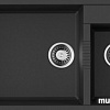 Кухонная мойка Omoikiri Tedori 85-2-U-BL (черный)