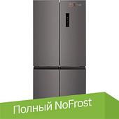 Холодильник side by side Weissgauff WCD 590 Nofrost Inverter Premium Biofresh Dark Inox