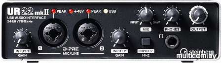 Аудиоинтерфейс Steinberg UR22MKII