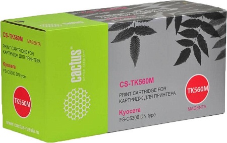 Картридж CACTUS CS-TK560M (аналог Kyocera TK-560M)