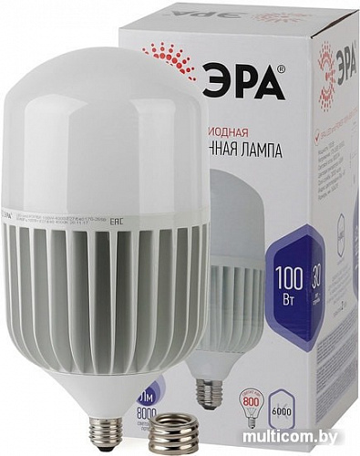 Светодиодная лампа ЭРА LED Power T160 E27/E40 100 Вт 6500 К