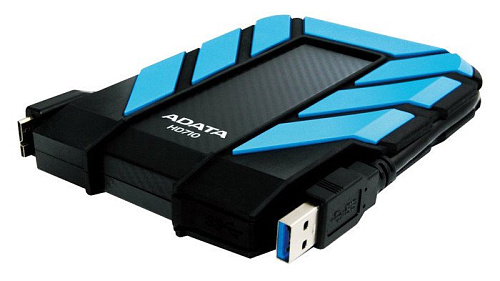 Внешний жесткий диск A-Data DashDrive Durable HD710 2TB Blue (AHD710-2TU3-CBL)