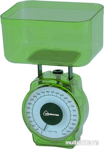 Кухонные весы HomeStar HS-3004M (зеленый) [002796]
