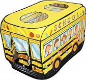 Игровая палатка Darvish Школьный автобус (50 шаров) DV-T-1682