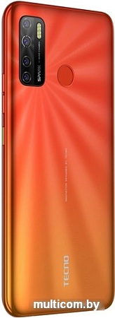 Смартфон Tecno Spark 5 (оранжевый)