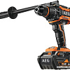 Ударная дрель-шуруповерт AEG Powertools BSB 18BL LI-602C 4935464100 (с 2-мя АКБ 6 Ач, кейс)