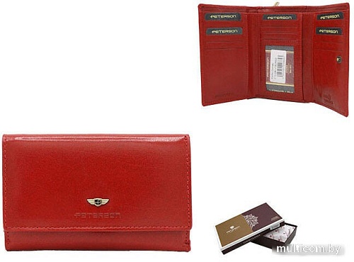 Кошелек Peterson PTN 206-VTBD (красный)