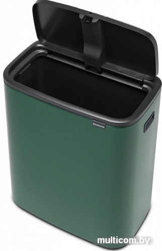Brabantia Bo Touch Bin 2x30 л (зеленая сосна)