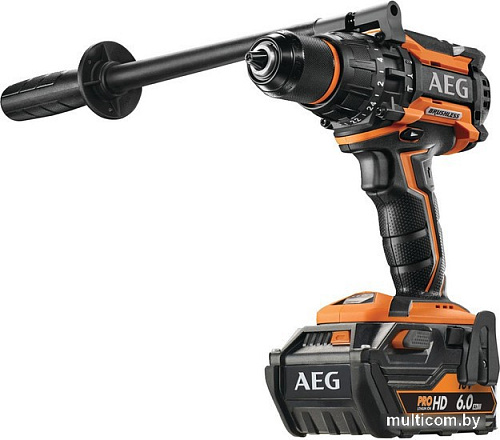 Ударная дрель-шуруповерт AEG Powertools BSB 18BL LI-602C 4935464100 (с 2-мя АКБ 6 Ач, кейс)