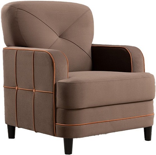 Интерьерное кресло Нижегородмебель Черри Н ТК 286 (шоколадно-коричневый)