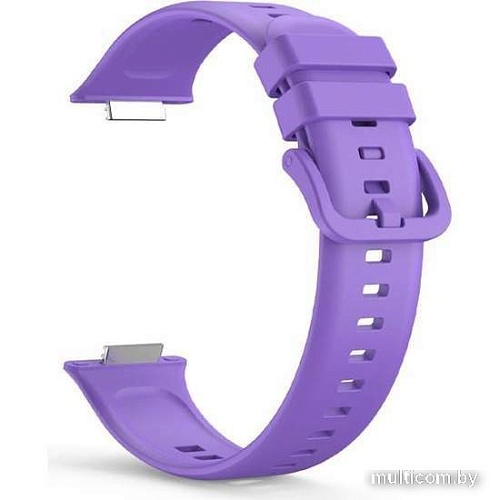 Ремешок Rumi силиконовый для Huawei Watch FIt 2 (фиолетовый)