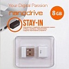 USB Flash QUMO NanoDrive 8Gb White
