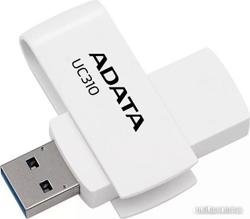 USB Flash ADATA UC310-64G-RWH 64GB (белый)