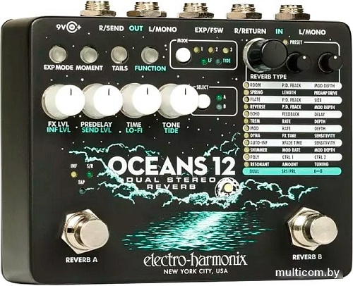 Гитарная педаль Electro-Harmonix Oceans 12