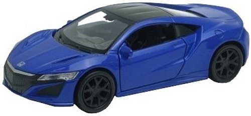 Легковой автомобиль Welly Honda NSX 43725W (синий)