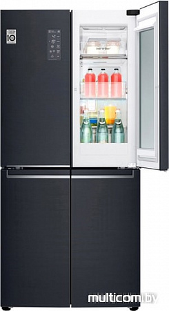 Четырёхдверный холодильник LG GC-Q22FTBKL