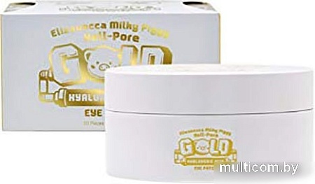 Elizavecca Milky Piggy Hell-Pore Gold Hyaluronic Acid Eye Patch 60 шт