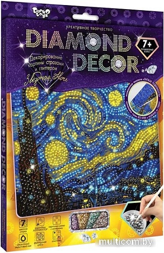 Алмазная мозаика Danko Toys Diamond Decor DD-01-06