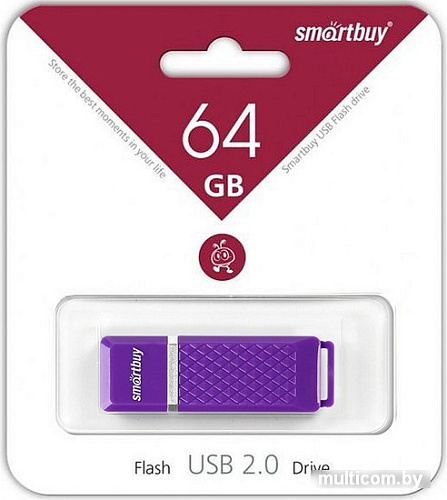 USB Flash Smart Buy Quartz Violet 64GB [SB64GBQZ-V]