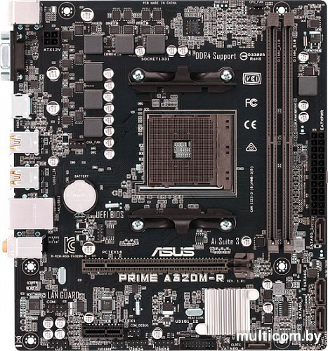 Материнская плата ASUS Prime A320M-R-SI