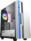 Корпус GameMax Brufen C3 WB (белый/голубой)