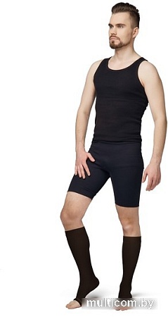 Чулки компрессионные Польза 3001 ниже колена 1 кл.к. (р.4 (L), рост2, черный)