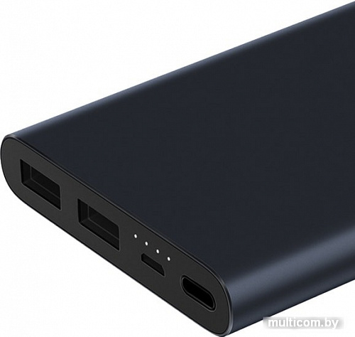 Портативное зарядное устройство Xiaomi Mi Power Bank 2i 10000mAh (черный)
