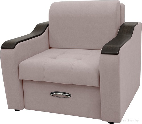 Кресло Сириус Лидер-3 ППУ 105x110 (Eva 05 велюр светло-бежевый)