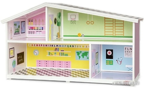 Аксессуары для кукольного домика Lundby Обои для школы LB-60501500