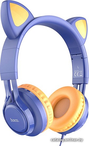 Наушники Hoco W36 (синий)