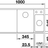 Кухонная мойка Blanco Axia III 6 S (разделочная доска из ясеня, кофе) 524652