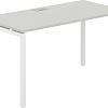 Norden 140х70х75 SG.205.SH.44.WH (белый/серый бархат)