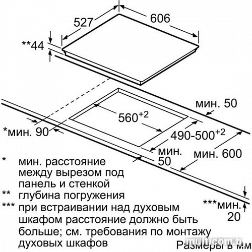 Варочная панель Bosch PKF675FP1E