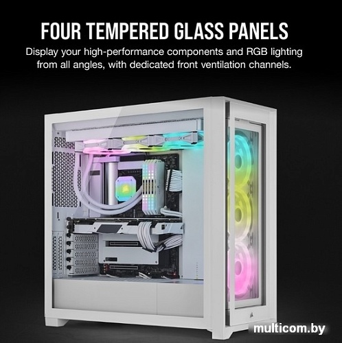 Корпус Corsair iCUE 5000X RGB QL Edition CC-9011233-WW