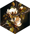 Картина по номерам ILikeGift Белая магнолия BVH0003
