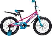 Детский велосипед Novatrack Valiant 18 2019 183VALIANT.RD9 (сиреневый/голубой)